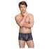 NEK - Boxershorts mit Schlangenledermuster (Schwarz) - XL