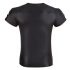 NEK - Mattes Herren-T-Shirt mit kurzen Ärmeln (Schwarz) - M