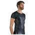 NEK - Mattes Herren-T-Shirt mit kurzen Ärmeln (Schwarz) - M