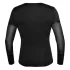 NEK - Langarmshirt mit Kreuzträger für Herren (schwarz)