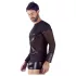 NEK - Langarmshirt mit Kreuzträger für Herren (schwarz) - M