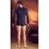 NEK - Langarmshirt mit Kreuzträger für Herren (schwarz) - M
