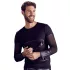 NEK - Langarmshirt mit Kreuzträger für Herren (schwarz) - XL