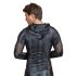 NEK - Herren-Kapuzenpullover mit Schlangenleder-Optik (schwarz)