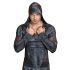 NEK - Herren-Kapuzenpullover mit Schlangenleder-Optik (schwarz) - M
