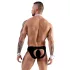 Svenjoyment - Herren Kellner-Tanga-Set (schwarz-weiß)