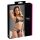 Cottelli - Offenes Spitzen-Set (schwarz) - L