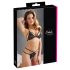 Cottelli - Offenes Spitzen-Set (schwarz) - L