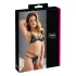 Cottelli - Offenes Spitzen-Set (schwarz) - L