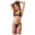Cottelli - Offenes Spitzen-Set (schwarz) - L