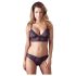 Cottelli - Blumen-Lace-BH-Set (lila) - M