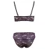 Cottelli - Blumiges Spitzen-BH-Set (lila) - M