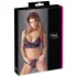 Cottelli - Blumiges Spitzen-BH-Set (lila) - XL