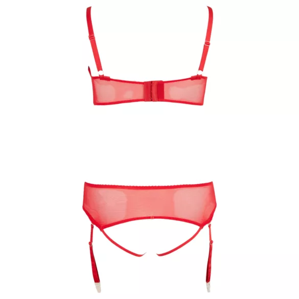 Cottelli Plus Size - Variabeles Dessous-Duo (Rot)
