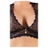 Cottelli Plus Size - Strass, Spitze Dessous-Set (Schwarz) - 2XL