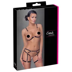   Cottelli - Kettenkette Zierkörperschmuck - 2-teilig (schwarz)