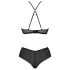Passion Eco Kerria - Spitzen-Bikini-Set (schwarz) - L/XL