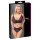 Cottelli Plus Size - Transparentes Muster-BH-Set (Lila)