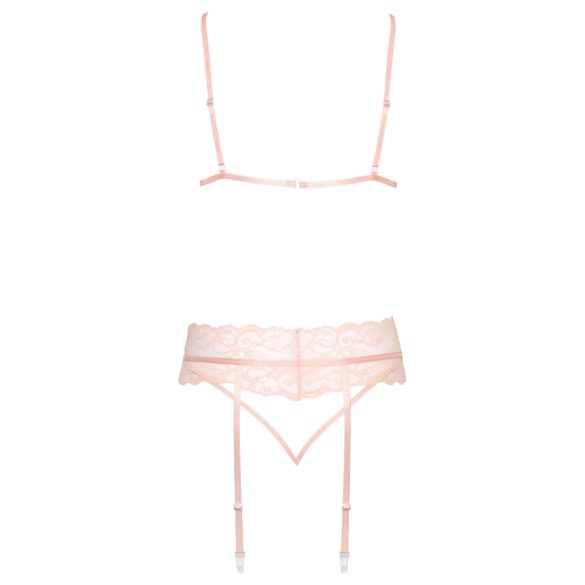 Kissable - spitzen Dessous-Set (Rosa)