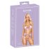 Kissable - Dessous-Set mit Rosenstickerei (Pink)
