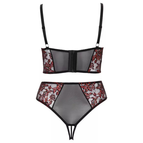 Cottelli Plus Size - BH-Set (rot) - 90C/XL
