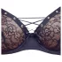 Cottelli Party - Schnür-BH-Set (schwarz) - 85C/L
