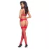 Cottelli - Spitzen-Weihnachts-BH-Set (rot)