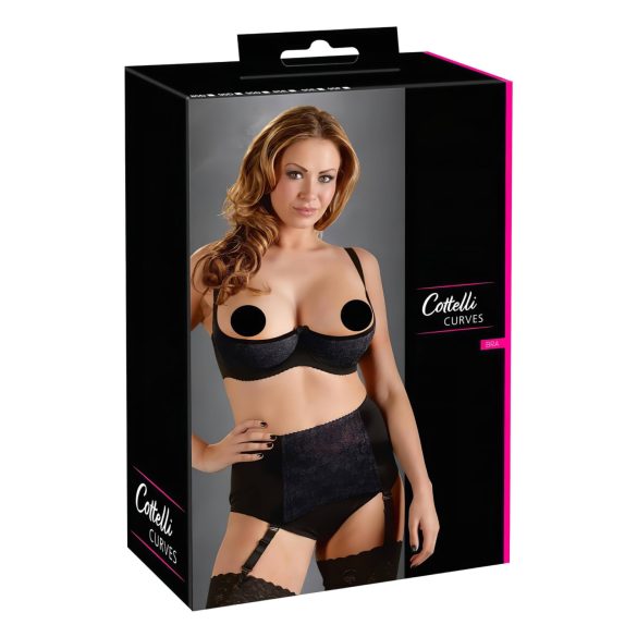 Cottelli Plus Size - Büstenheber (schwarz)