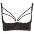 Cottelli Plus Size - Träger-BH mit Ringen (schwarz)