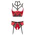 Abierta Fina - Ring-BH Set (Rot) - 80B/M