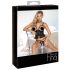 Abierta Fina - Offener String & Korsett (schwarz) - L