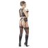 Cottelli Bondage - 4-teiliges Spitzen-Dessous-Set