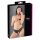 Cottelli - Schwarzer Spitzen-Slip mit Schleifenöffnung - L