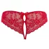 Cottelli - Damenstring offen mit Schleife (rot) - L