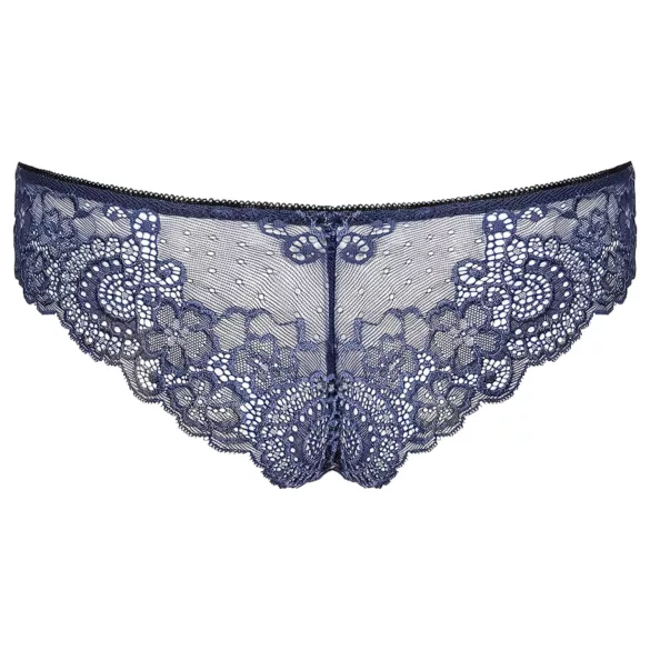 Obsessive Auroria - Schleifenverzierte Damen-Slips (Blau)
