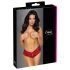 Cottelli - Offene Spitzenpanty (Rot)