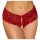 Cottelli - offener Spitzen-Slip (rot) - XL
