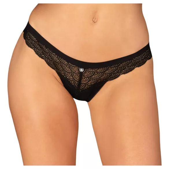 Obsessive Chemeris - Sexy Tanga (Schwarz) - XL/XXL