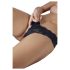Cottelli - Perlen-Spitzen-Tanga (schwarz) - M