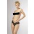 Cottelli - Perlen-Spitzen-Tanga (schwarz) - XL