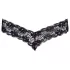 Cottelli - Doppelperlen Spitzen-String (schwarz) - M