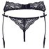 Cottelli - Spitze Strapsgürtel und String (schwarz) - L