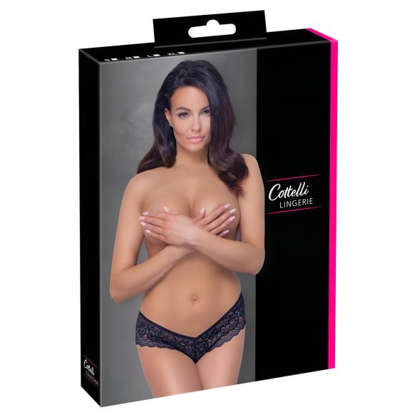 Cottelli - Verführerischer Spitzen-Tanga (Schwarz)