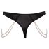 Cottelli - Luxus Perlenstickerei String (Schwarz) - M/L
