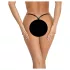 Noir - Glanz-String (Schwarz) - L/XL