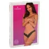 Obsessive Donna Dream - Spitze offener Tanga (schwarz)