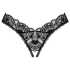 Obsessive Donna Dream - Spitze offener Tanga (schwarz) - XL/XXL