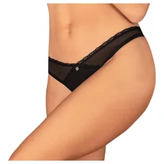 Obsessive Latinesa - Offene String (Schwarz) - M/L