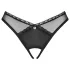 Obsessive Latinesa - Offene String (Schwarz) - XL/XXL