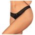 Obsessive Latinesa - Offener String (Schwarz)